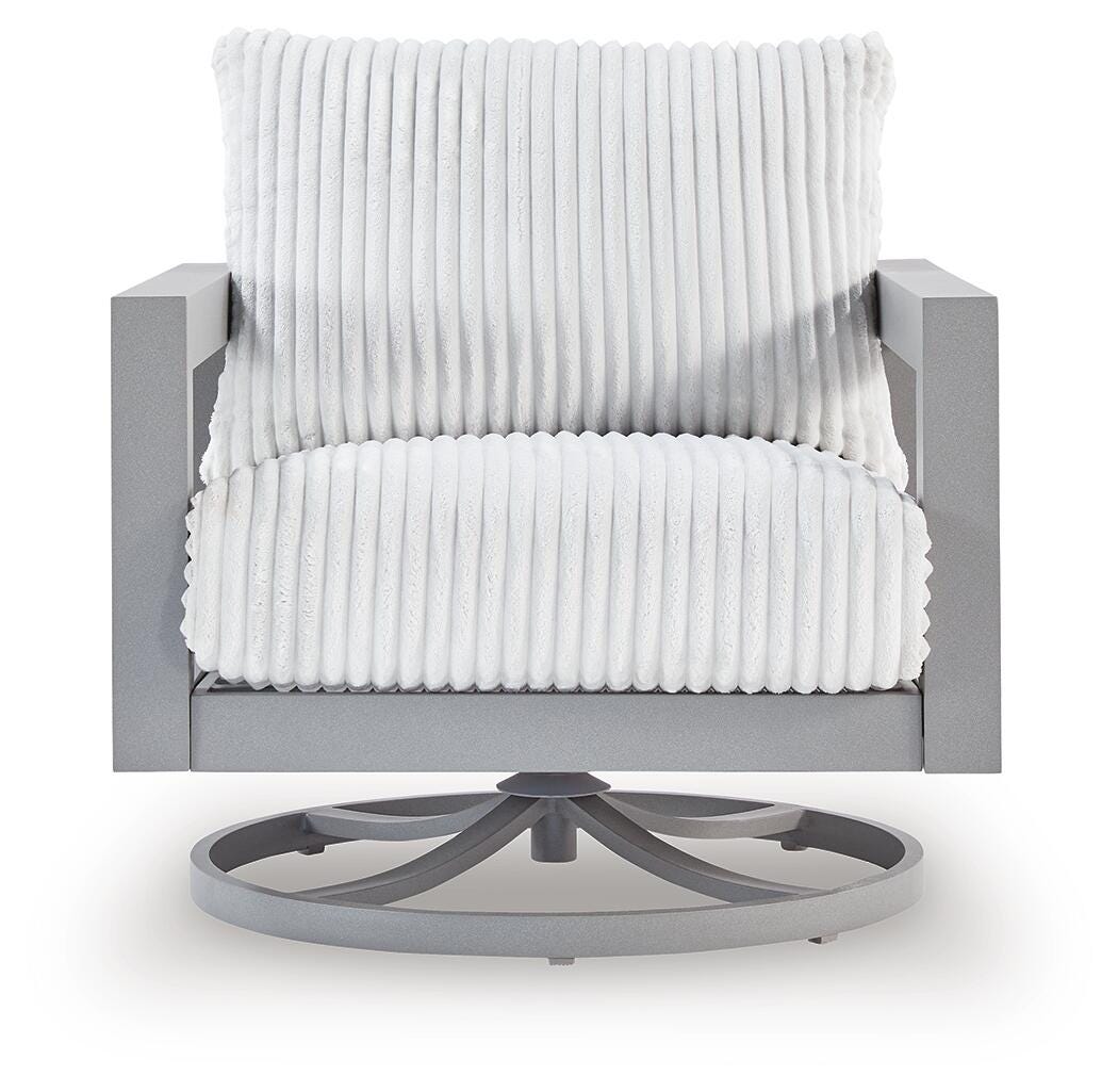 Hurley Park Outdoor Sofa, 2 Lounge Chairs and Coffee Table