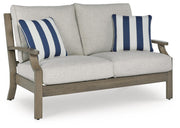 Rainier Ranch Loveseat w/Cushion Nuvella®