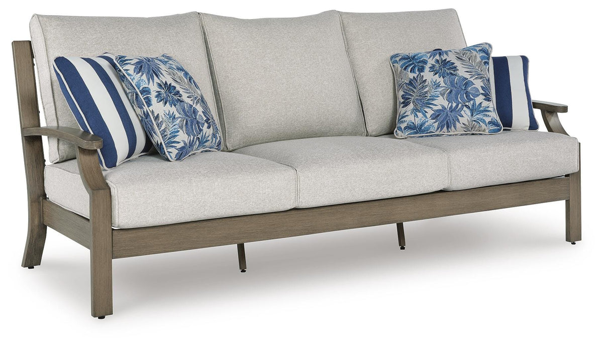 Rainier Ranch Outdoor Sofa and Loveseat with Coffee Table