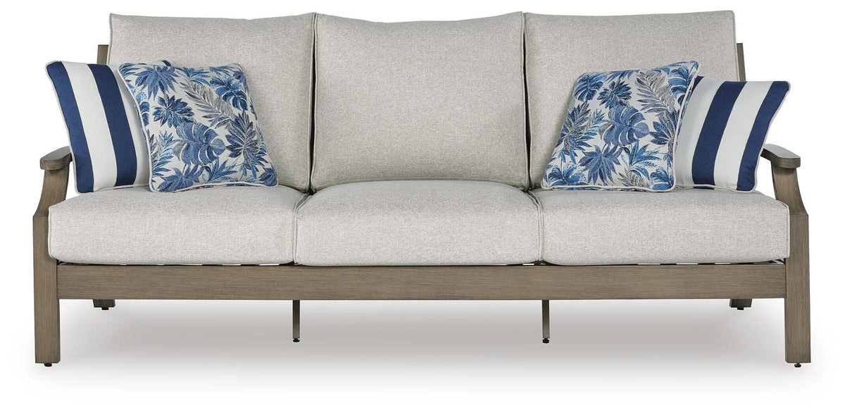 Rainier Ranch Outdoor Sofa and Loveseat with Coffee Table