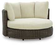 Kimora Swivel Lounge Chair w/Cushion Nuvella®
