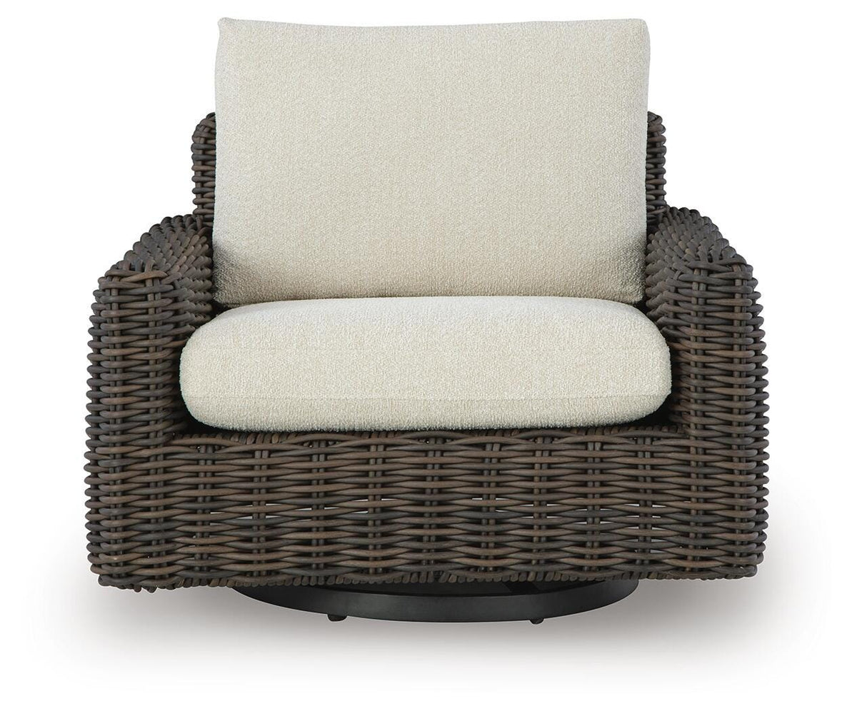 Kimora Swivel Glider Lounge w/Cushion