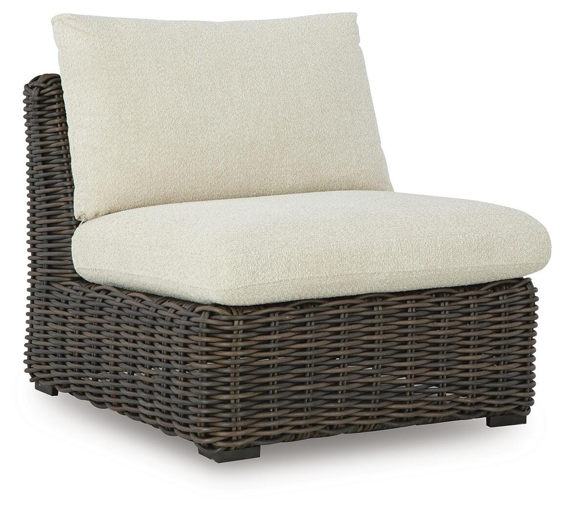 Kimora Armless Chair w/Cushion