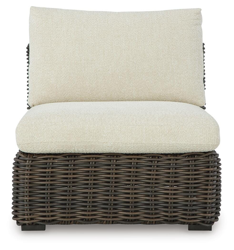 Kimora Armless Chair w/Cushion