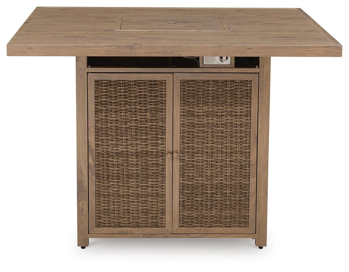 Walton Bridge Outdoor Bar Table and 4 Barstools