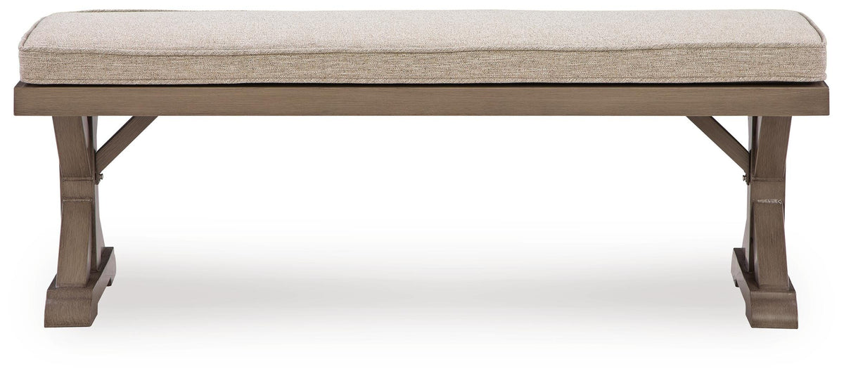 Laguna Heights Outdoor Dining Table and 4 Chairs and Bench