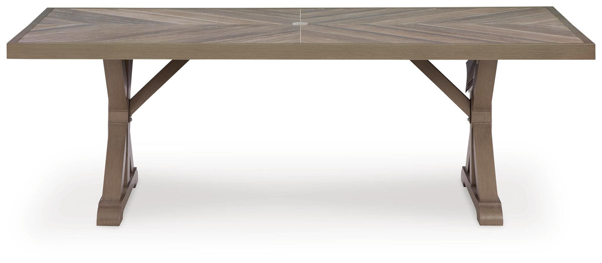 Laguna Heights Outdoor Dining Table and 4 Chairs and Bench