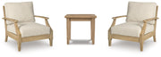 Clare View 2 Outdoor Chairs with End Table