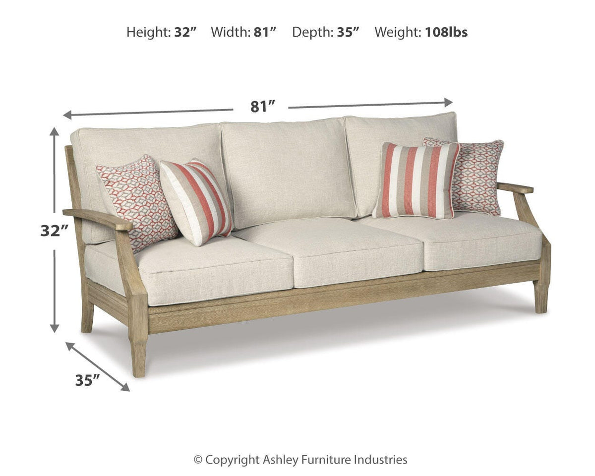 Clare View Outdoor Sofa, Loveseat and Lounge Chair