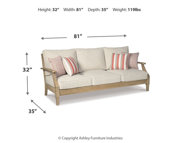 Clare View Sofa with Cushion