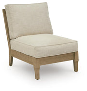Clare View Armless Chair w/Cushion