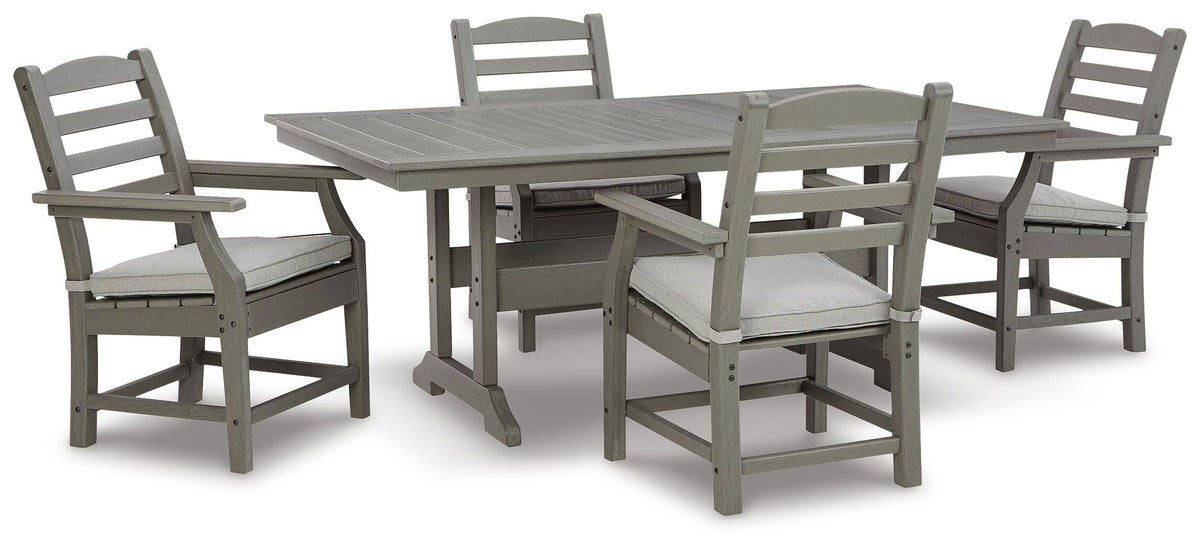 Visola Outdoor Dining Table with 4 Chairs