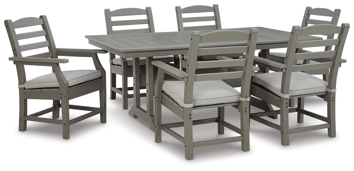 Visola Outdoor Dining Table with 6 Chairs