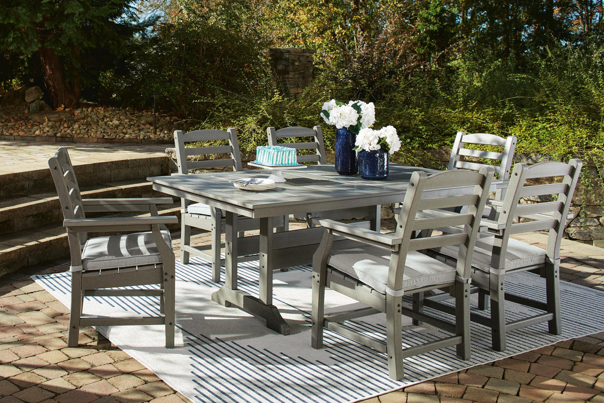 Visola Outdoor Dining Table with 6 Chairs