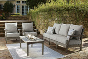 Visola Outdoor Sofa, 2 Lounge Chairs and Coffee Table