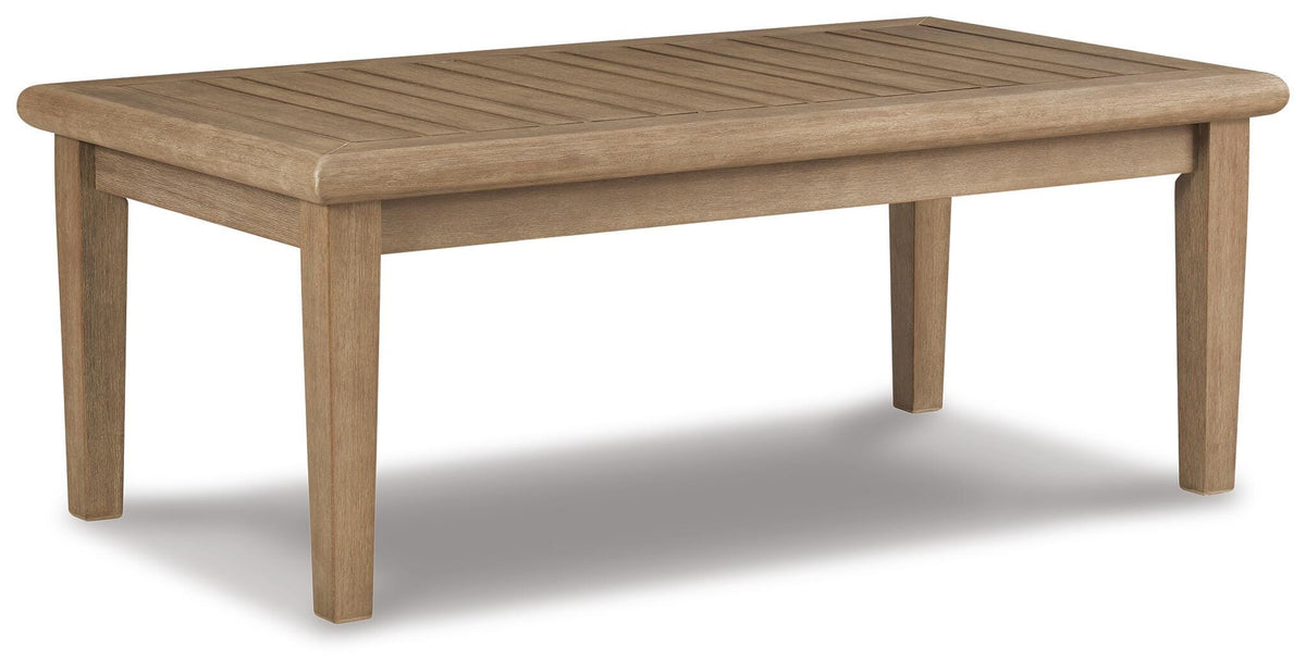 Clare View Outdoor Loveseat and 2 Lounge Chairs with Coffee Table and 2 End Tables