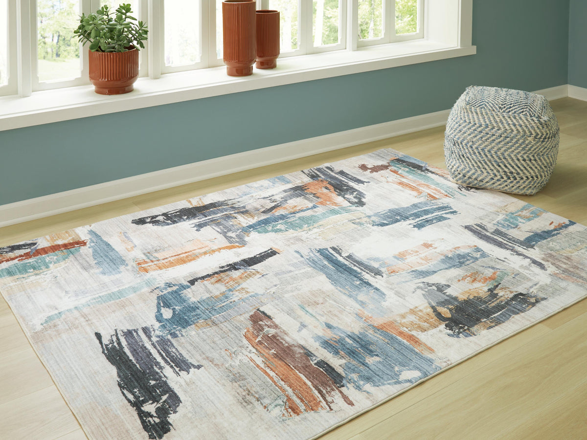 Hessland Washable Medium Rug - 8' x 10'