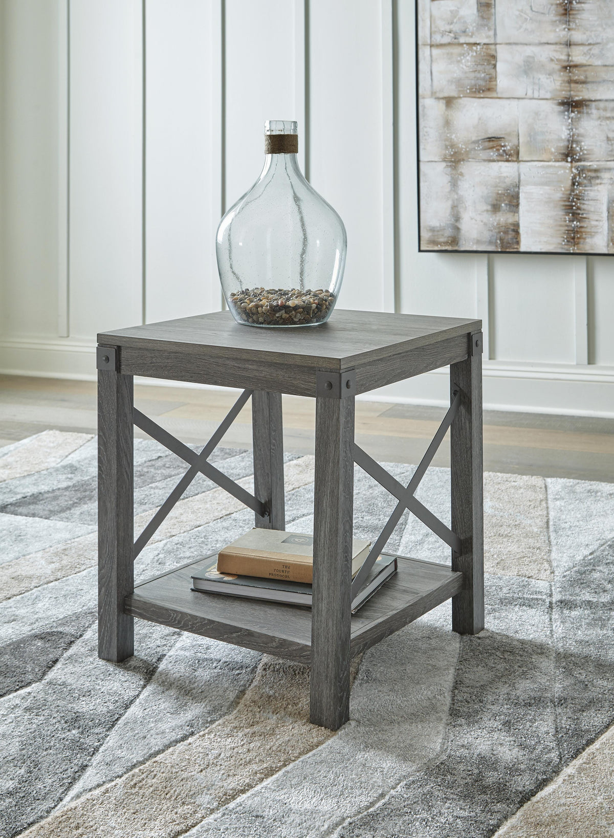 Freedan Coffee Table and 2 End Tables