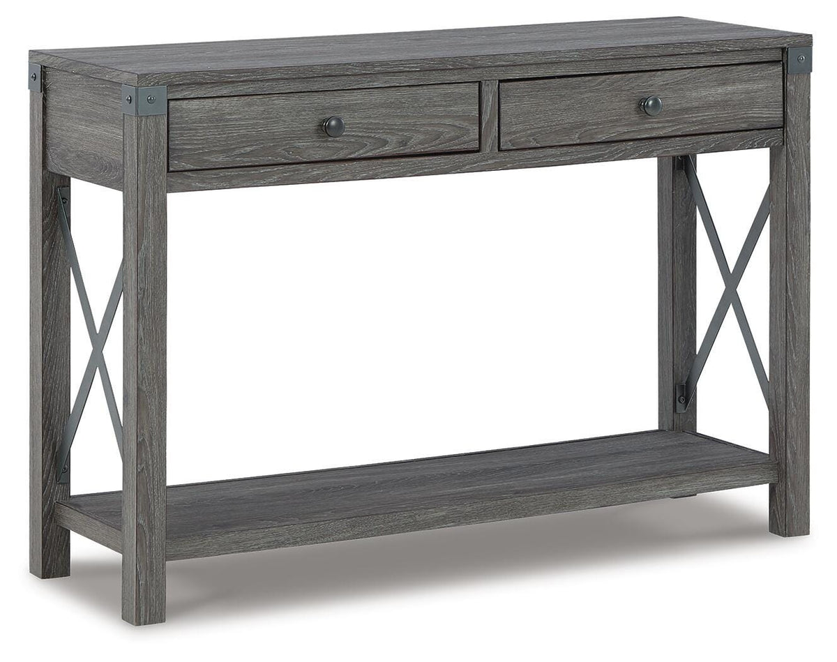 Freedan Lift-top Coffee Table, 2 End Tables and Console