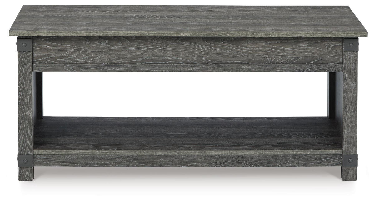 Freedan Lift-top Coffee Table, 2 End Tables and Console