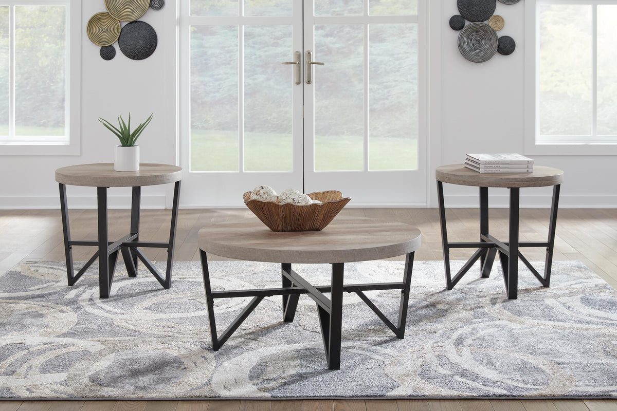 Deanlee Occasional Table Set (3/CN)