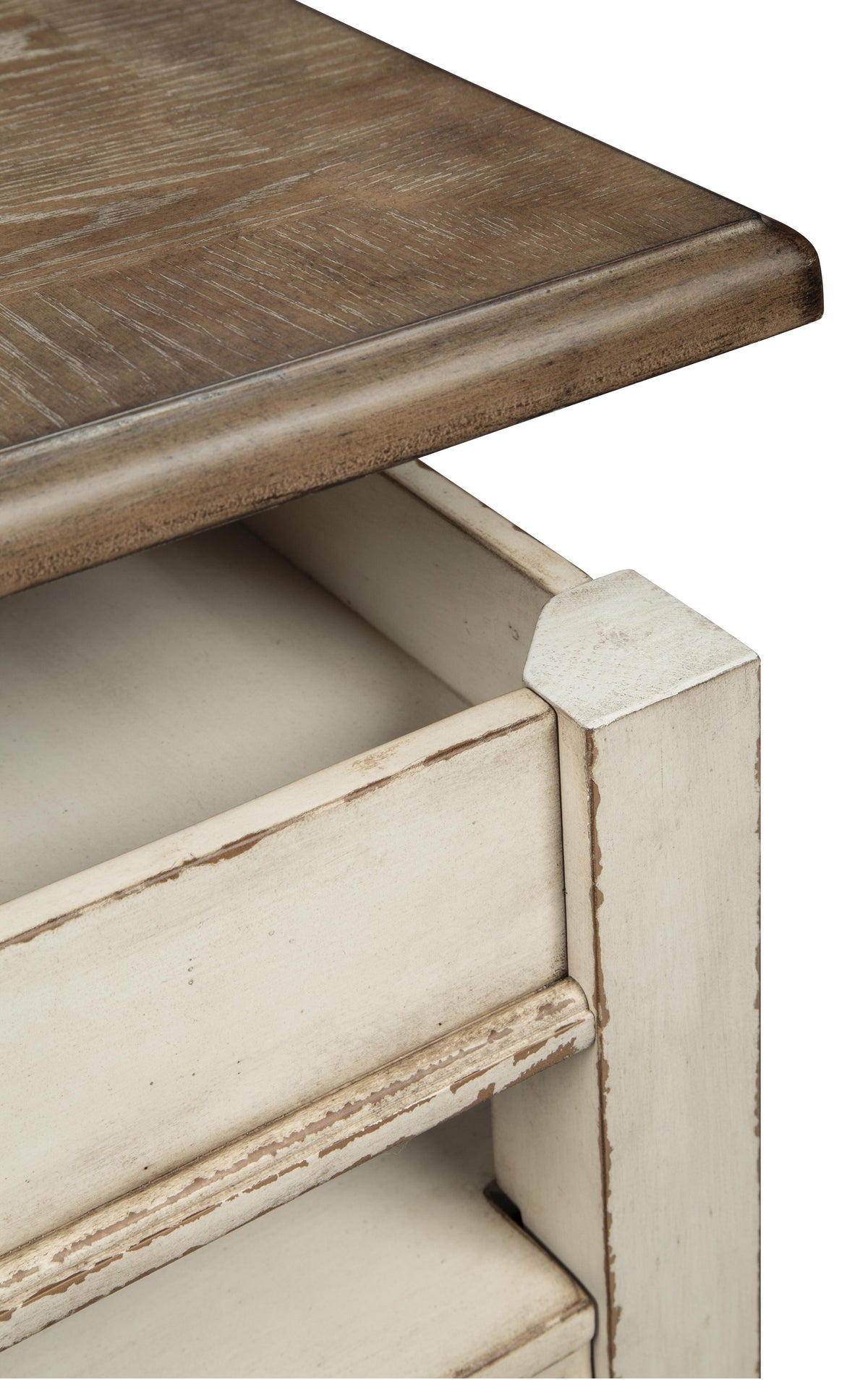 Realyn Coffee Table with 2 End Tables
