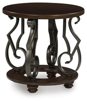 Frallyn Round End Table