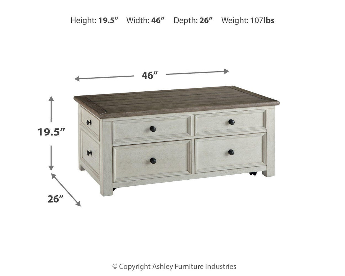 Bolanburg Coffee Table with 1 End Table