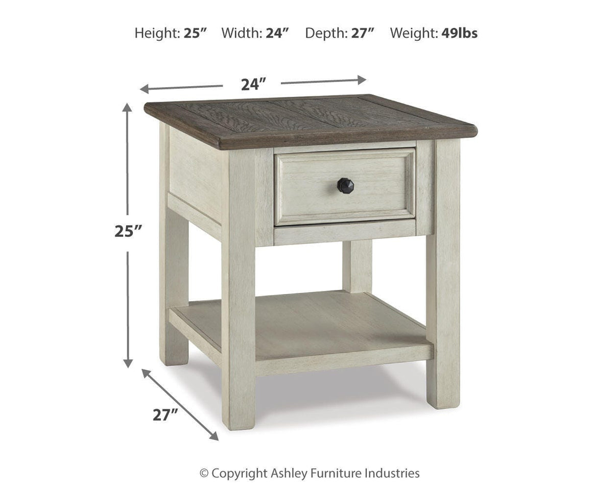 Bolanburg Rectangular End Table