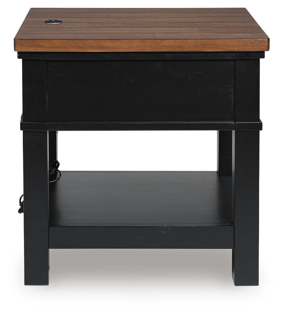 Wildenauer Rectangular End Table