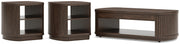 Korestone Coffee Table with 2 End Tables
