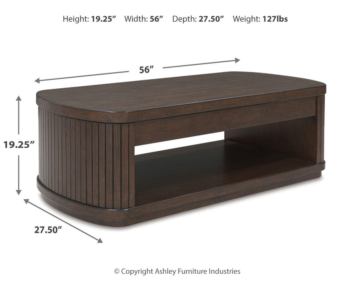 Korestone Coffee Table with 2 End Tables