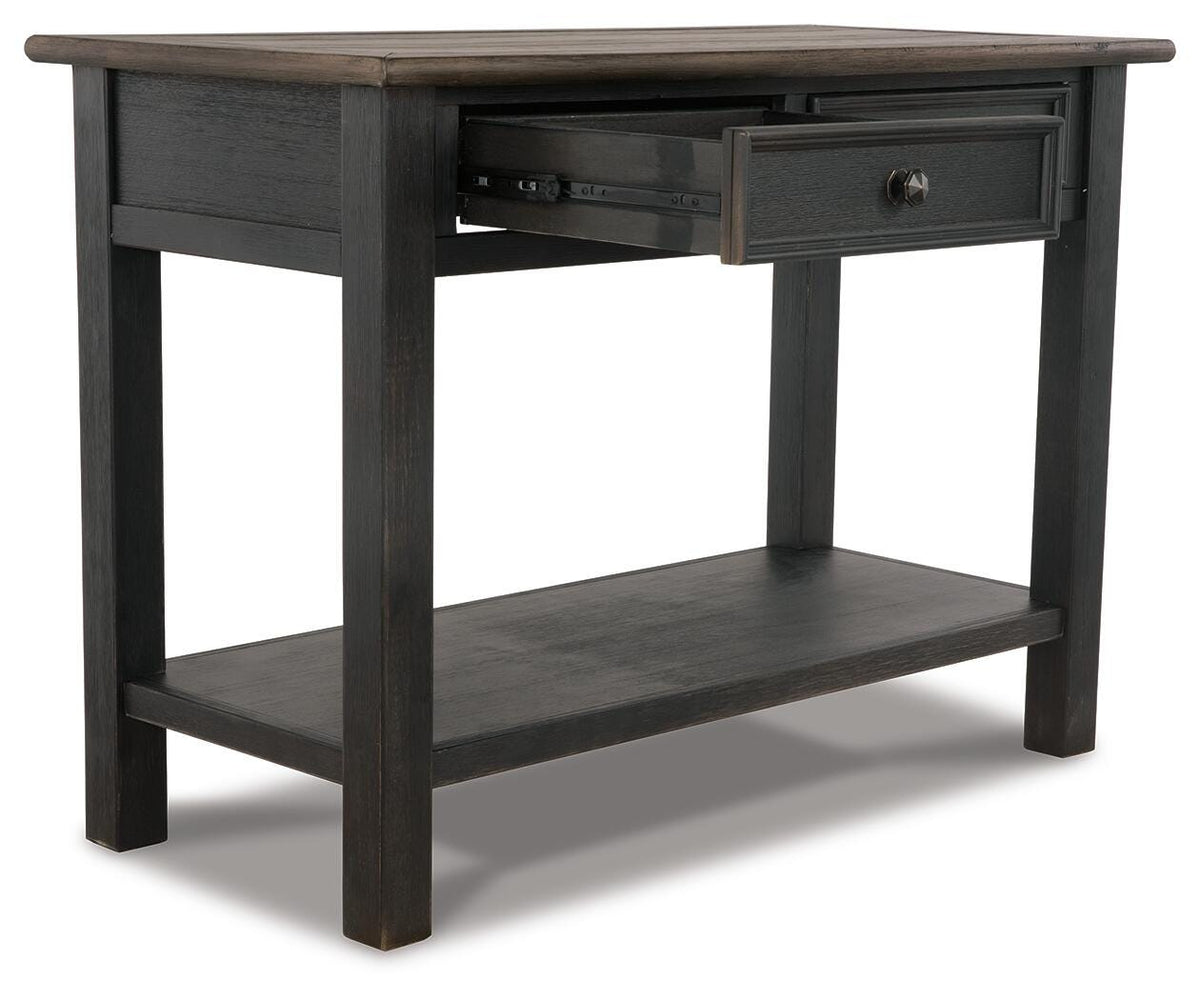 Tyler Creek Coffee Table and 2 End Tables with Console