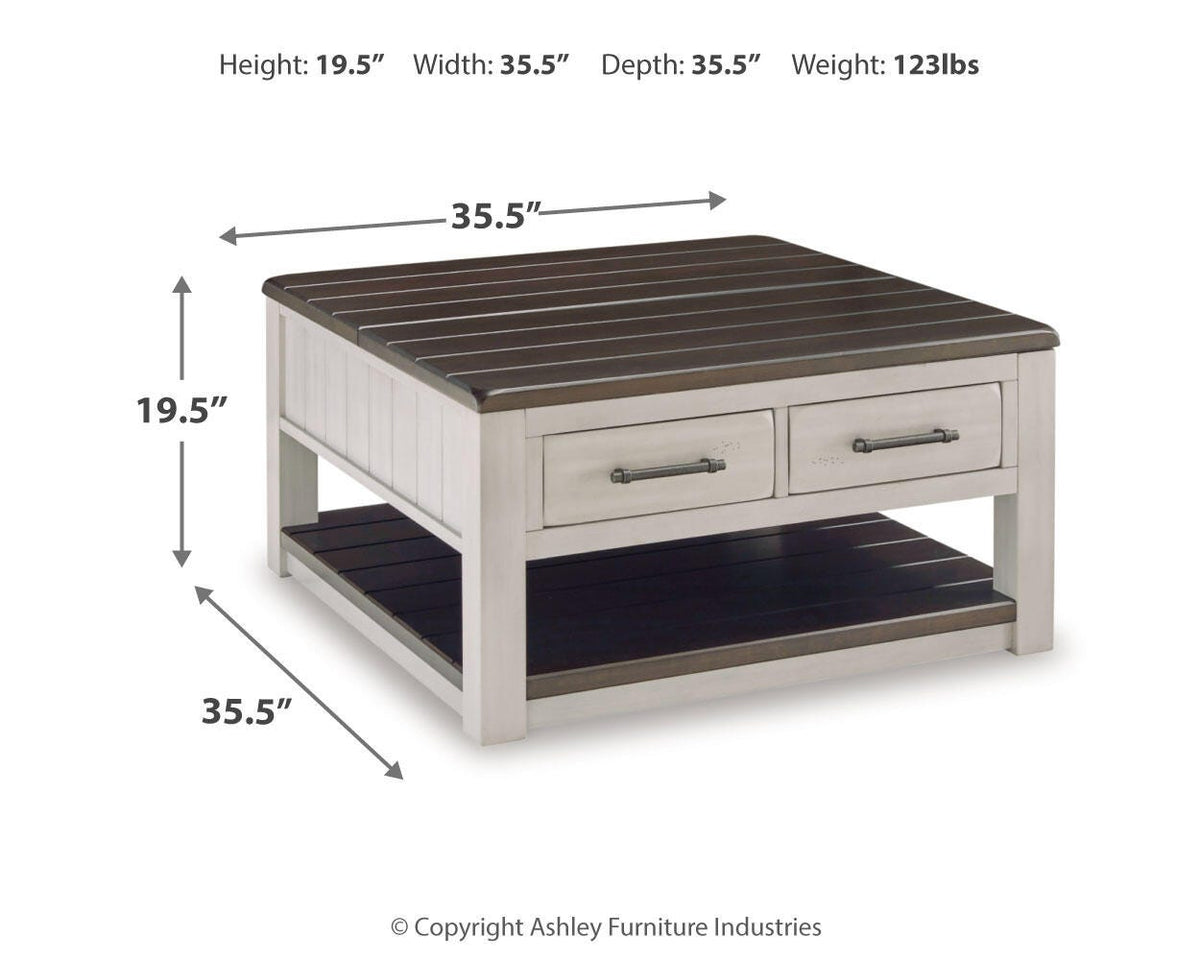 Darborn Coffee Table with 1 End Table