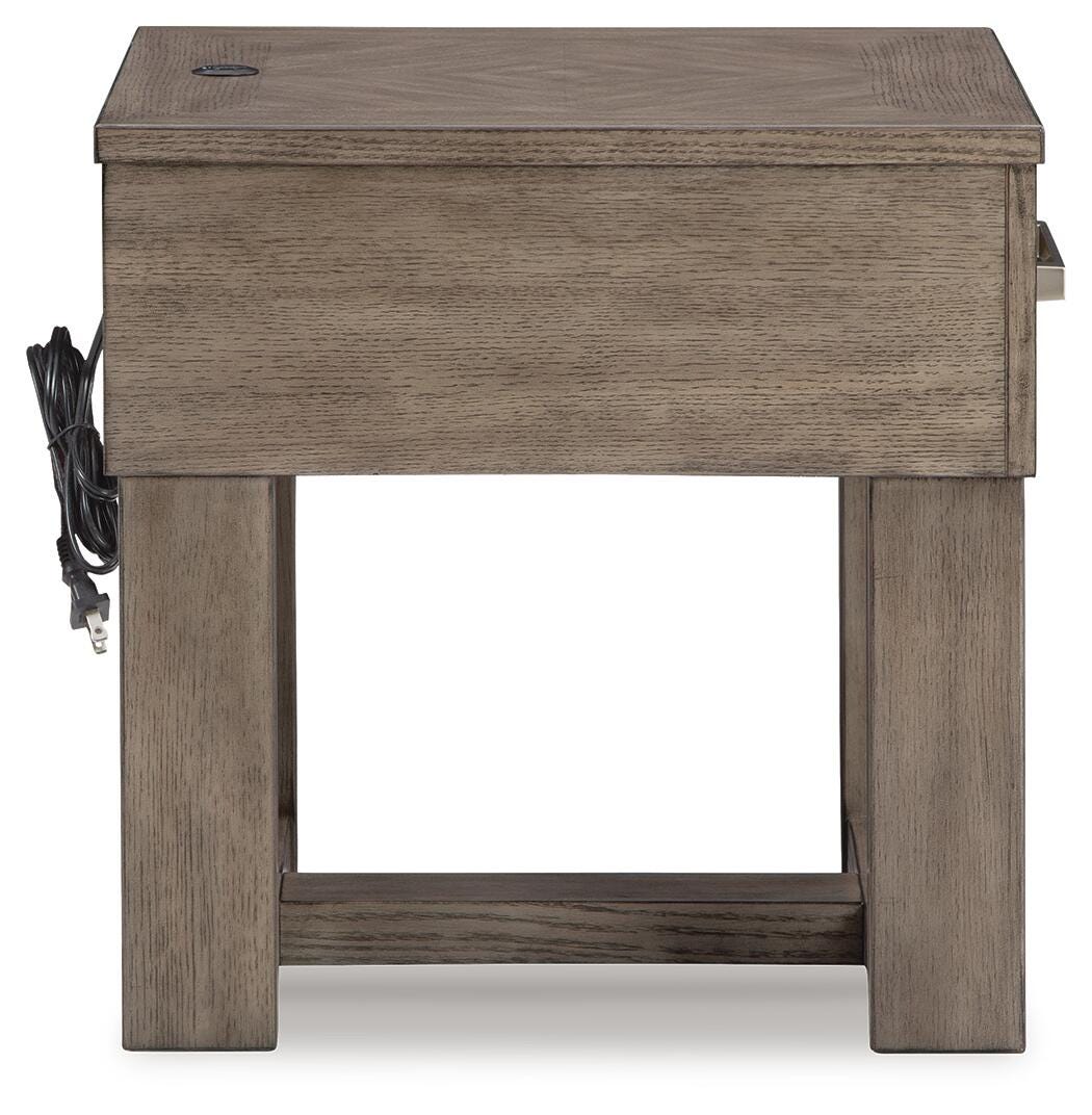 Loyaska Lift-top Coffee Table and 2 End Tables