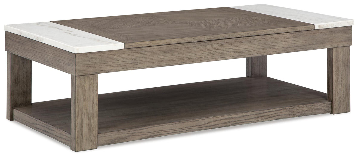 Loyaska Lift-top Coffee Table and 2 End Tables