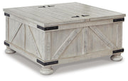 Carynhurst Cocktail Table with Storage