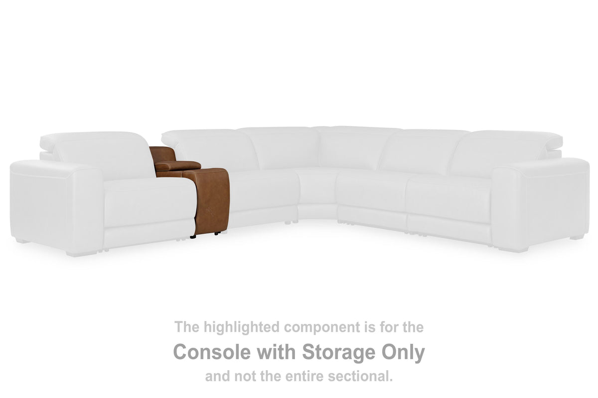 Magic Man Console with Storage Leather
