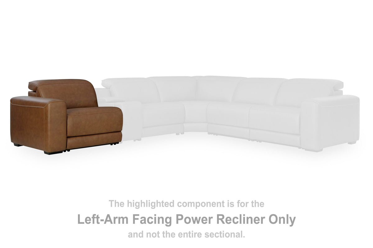 Magic Man LAF Zero Wall Power Recliner Leather