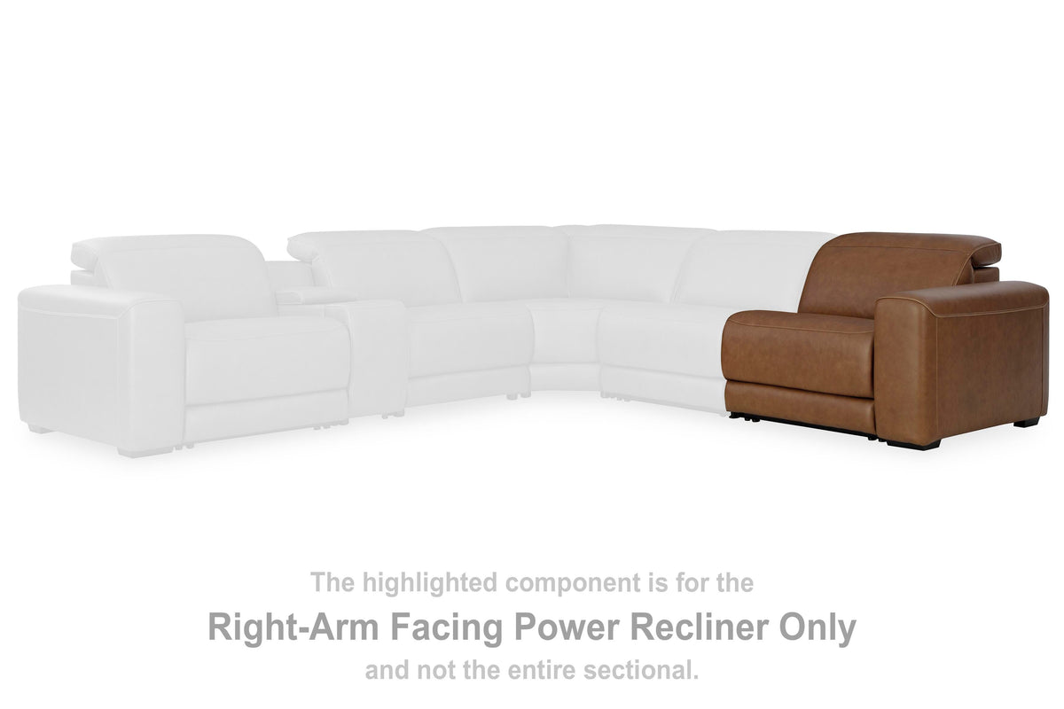 Magic Man RAF Zero Wall Power Recliner Leather