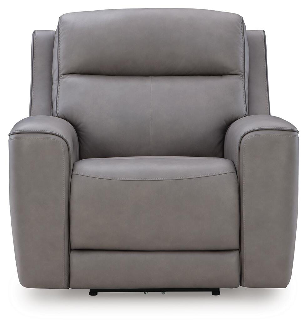 5Z-Comfort PWR Recliner/ADJ Headrest Leather