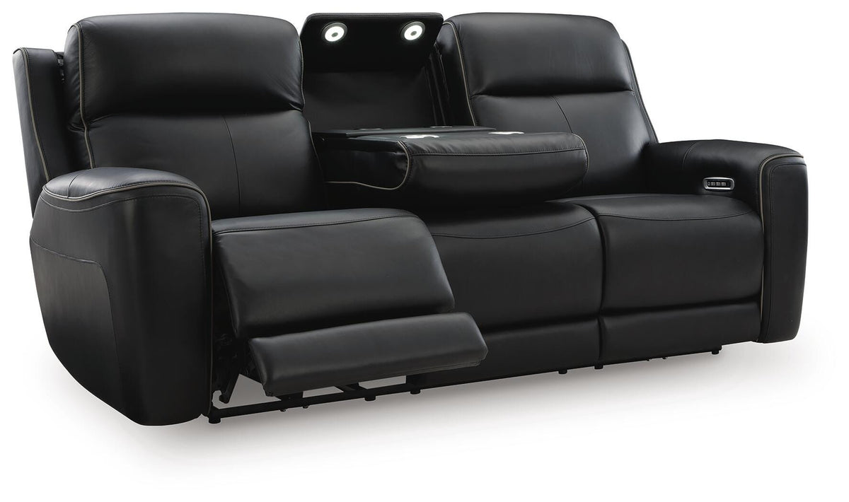5Z-Comfort PWR REC Sofa with ADJ Headrest Leather