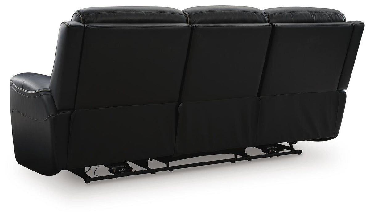 5Z-Comfort PWR REC Sofa with ADJ Headrest Leather