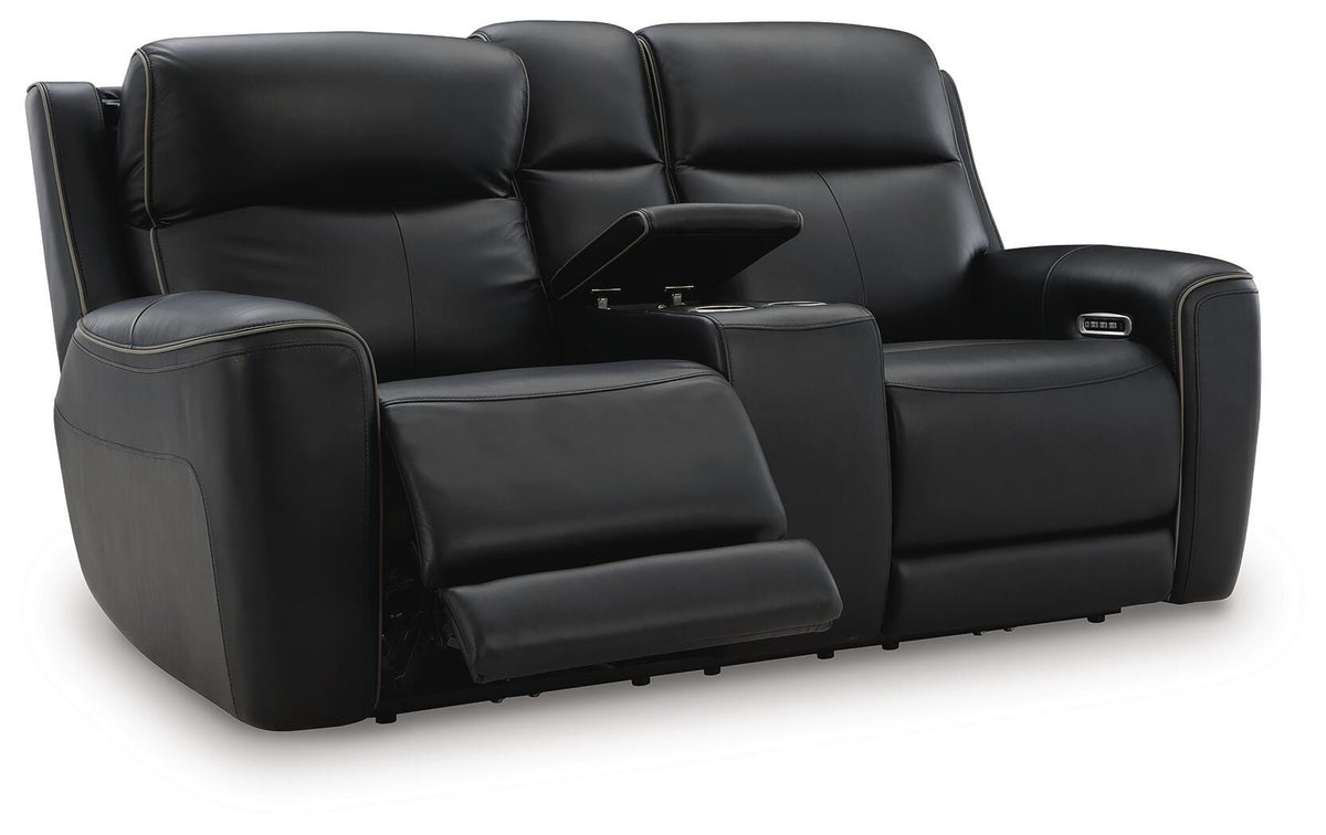 5Z-Comfort PWR REC Loveseat/CON/ADJ HDRST Leather