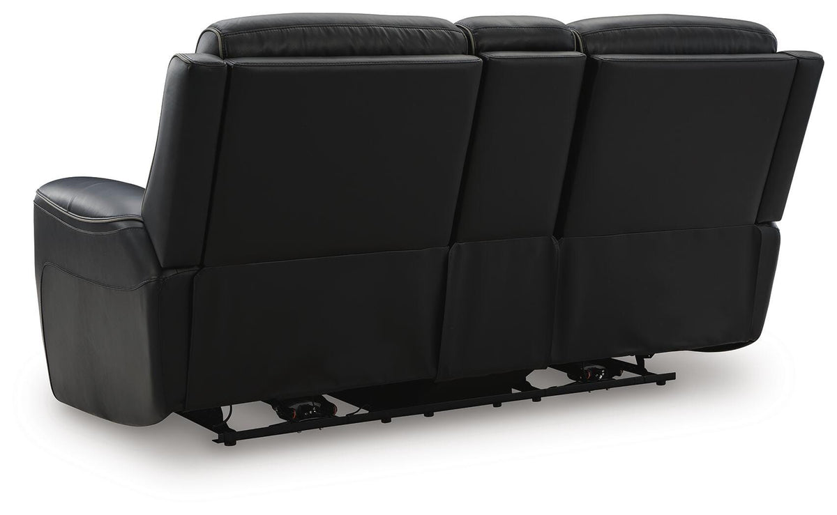 5Z-Comfort PWR REC Loveseat/CON/ADJ HDRST Leather