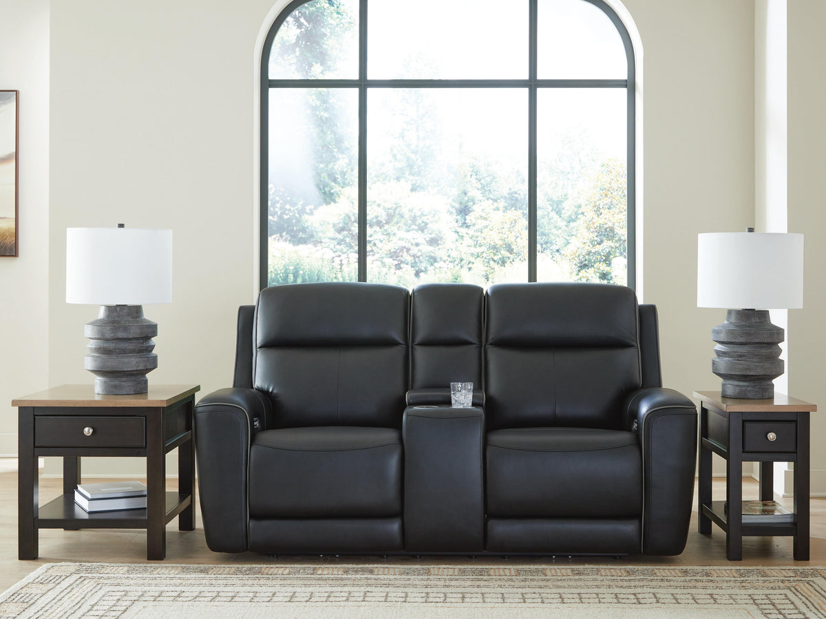 5Z-Comfort PWR REC Loveseat/CON/ADJ HDRST Leather