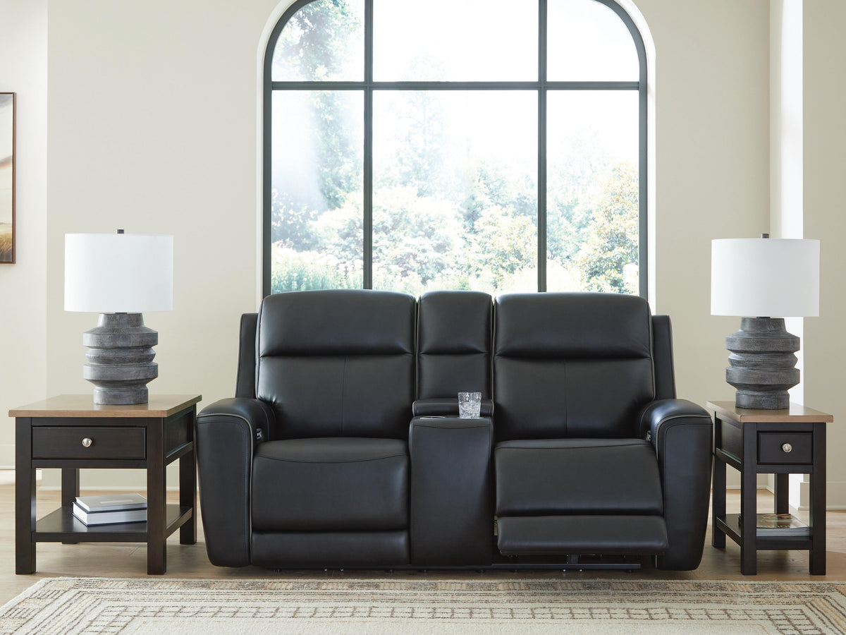 5Z-Comfort PWR REC Loveseat/CON/ADJ HDRST Leather