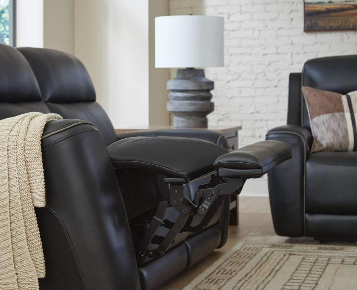 5Z-Comfort PWR REC Sofa with ADJ Headrest Leather