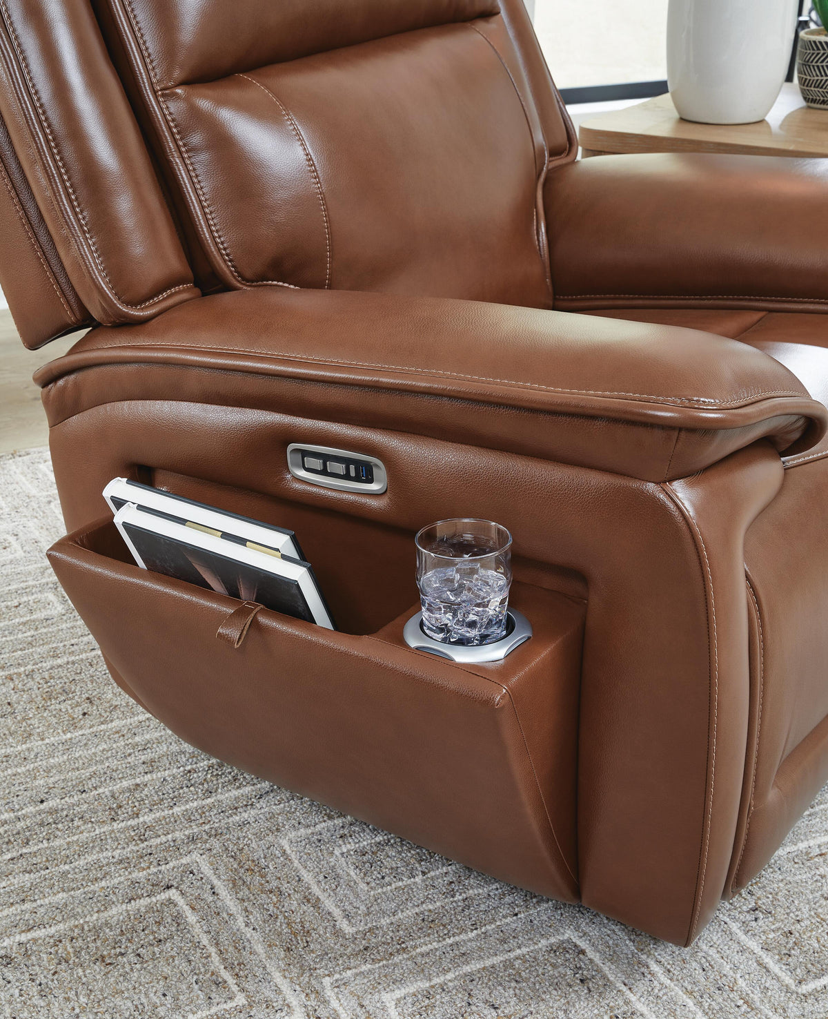 Healy Pier PWR Recliner/ADJ Headrest Leather