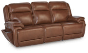 Healy Pier PWR REC Sofa with ADJ Headrest Leather